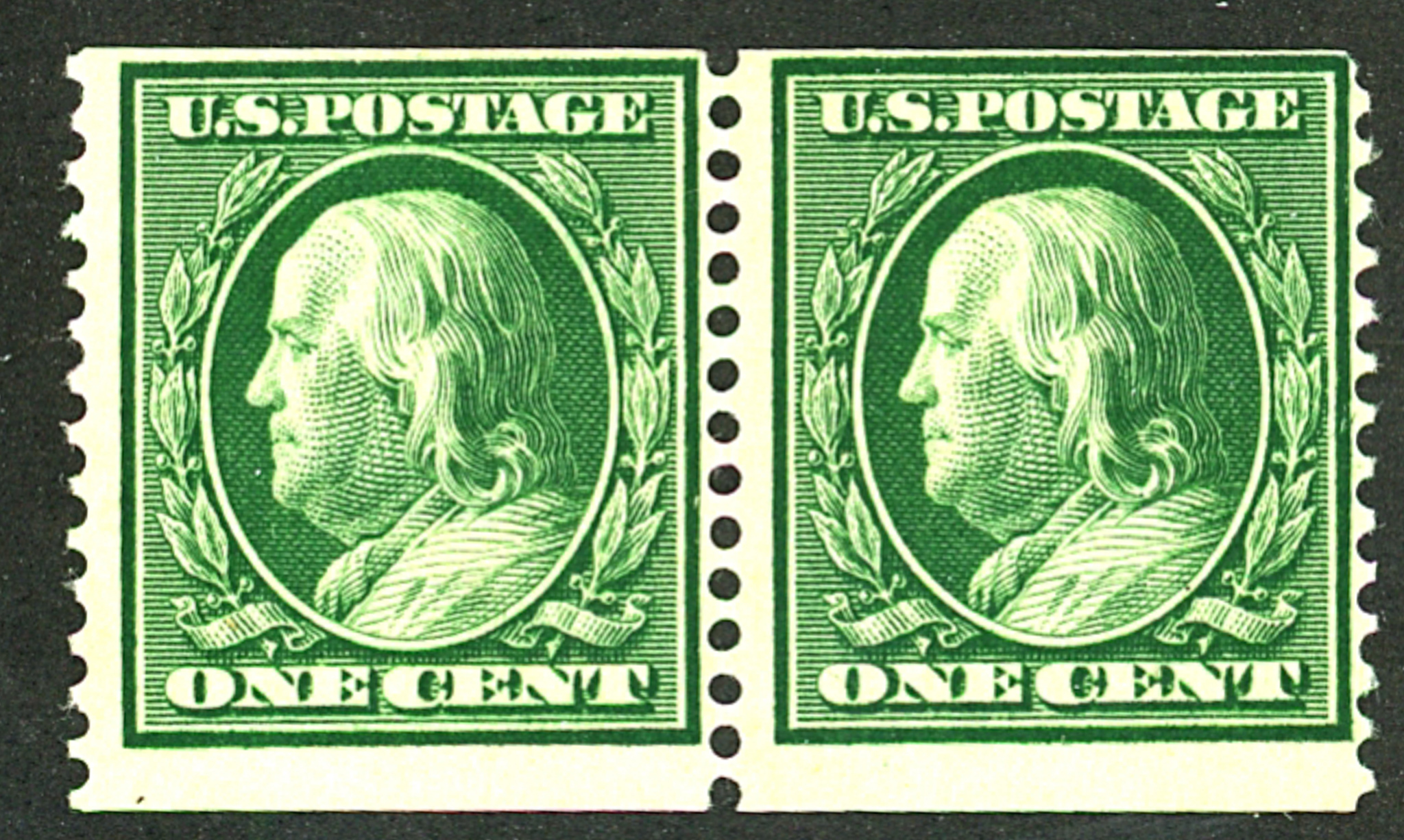 U.S. 331 Mint Pair With Crowe Cert United States, General Issue