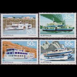 AUSTRALIA 1979 - Scott# 696-9 Ferries Set of 4 NH