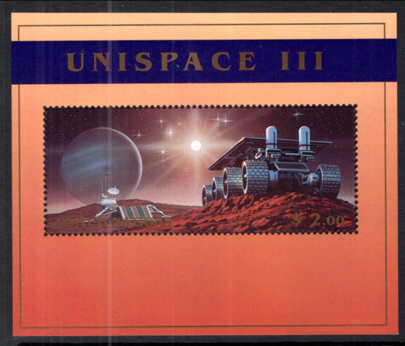 UN New York 763 Space Souvenir Sheet MNH VF