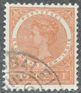 DYNAMITE Stamps: Netherlands Indies Scott #56  USED