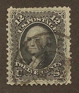 69 Used, 12c. Washington, XF, scv: $95, Free Shipping