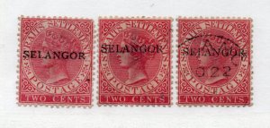 Selangor  - SG# 35 (3) / MH, MH (part gum), Used       -        Lot 0722189