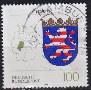 GERMANY BUND [1993] MiNr 1660 ( O/used ) Wapppen