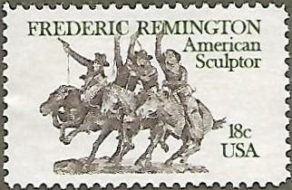 United States #1934 18c Frederic Remington MNG (1981)