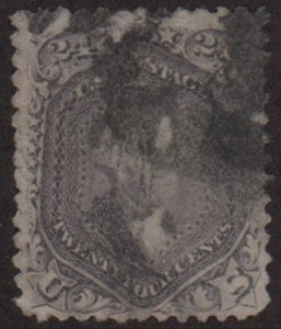 MALACK 78 F-VF used, Nicely Centered! w1691