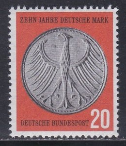 Germany # 787, Heraldic Eagle Coin, Mint Never Hinged