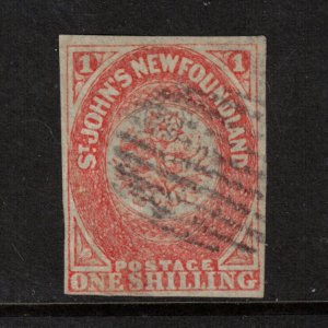 Newfoundland #15 Very Fine Used Very Light Thin Almost Impossible To See