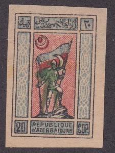 Azerbaijan  # 2A, Soldier - Standard Bearer,  LH