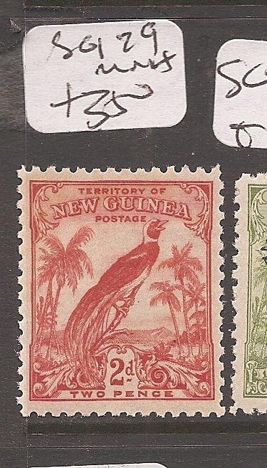 New Guinea Bird SG 179 MNH small amount of light toning (2dbt) 