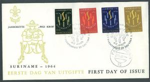 Suriname 1964 Scout Jamborette FDC