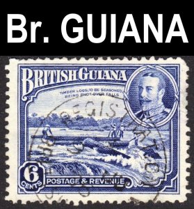 British Guiana Scott 214 F to VF used.  FREE...