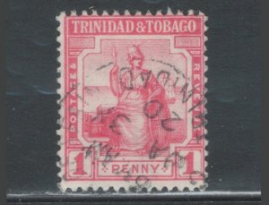 Trinidad and Tobago 1913 Britannia 1p Scott # 2 Used