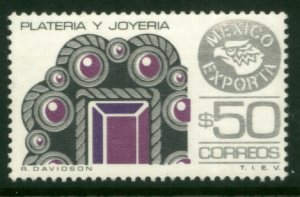 MEXICO Exporta 1132, $50P Jewelery. Unwmk Fosfo Paper 4. MINT, NH. VF.