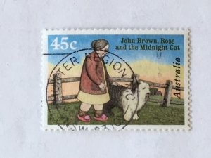Australia – 1996 – Single “Dog” Stamp – SC# 1547 – Used