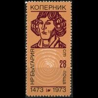 BULGARIA 1973 - Scott# 2086 Copernicus Set of 1 NH