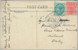 77275 - AUSTRALIA: New South Wales - Postal History -  POSTCARD to ITALY 1909