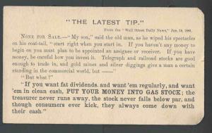 1885 PC Tips On How To Purchase Stocks Gold Silver Quoted From Wall St News NY