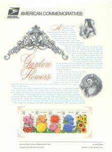 Flowers form the Garden, Set 5  