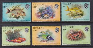 Belize 705a-711a Matrine Life MNH VF
