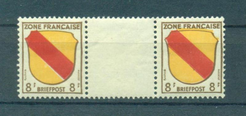 Germany sc# 4N4 gutter pair mnh cat value $4.80