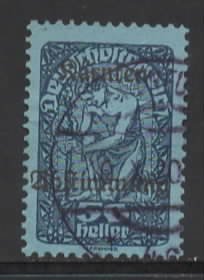 Austria Sc # B18 used (RRS)