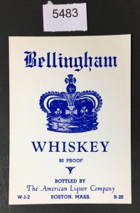 US STAMPS # BOOZE LABELS CAT. $ LOT #5483