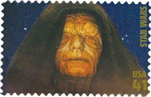 2007 41c Star Wars, 30th Anniversary, Emperor Palpatine Scott 4143c Mint F/VF NH