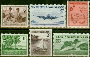 Cocos (Keeling) Islands 1963 Set of 6 SG1-6 V.F VLMM