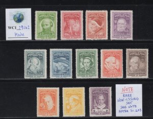 WC1_29142. PANAMA. Rare & beautiful non-issued 1955 POPES set. MNH