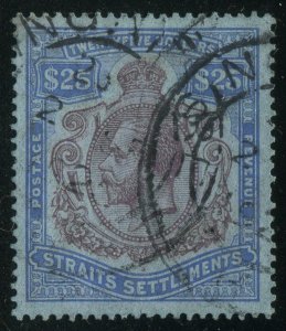 Straits Settlements #202 Used