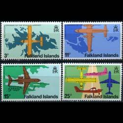 FALKLAND IS. 1979 - Scott# 287-90 Airport Set of 4 NH