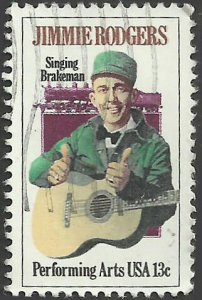 # 1755 USED JIMMIE RODGERS AND LOCOMOTIVE