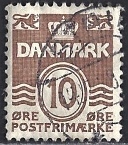 DENMARK #229 - USED  - 1937 - DENM053