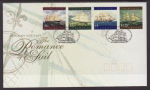 Australia 1729-1732 Sailing Ships U/A FDC