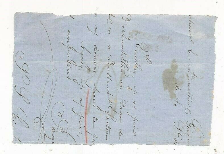 D052019 France Front of Cover 1864 Paris Charleroi Belgium