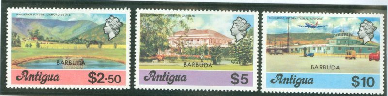 Barbuda #281-283  Multiple