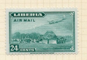 Liberia 1942 Early Issue Fine Mint Hinged 24c. NW-174590