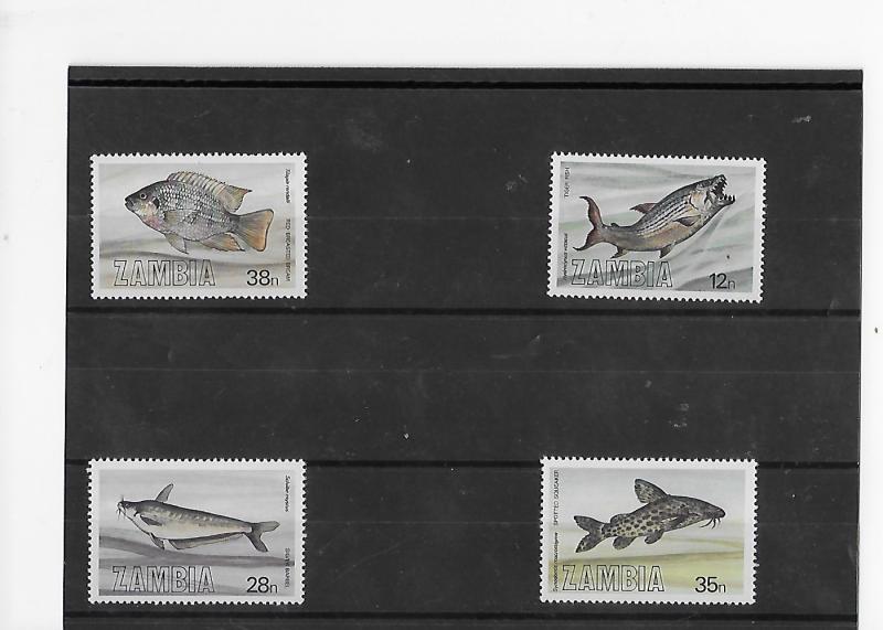 Zambia 1983 Fishes MNH (5)