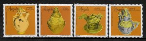 Angola #930-3 MNH Set - Traditional Ceramics