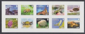 Great Britain, Guernsey Sc 925 MNH. 2007 Guernsey Views, se-tenant sheet of 10