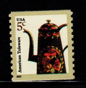 #3612 American Toleware Coil (2002 date)   - MNH