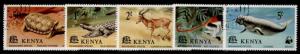 Kenya 89-93 Used - Animals, Crocodile, Tortoise, Dugong 