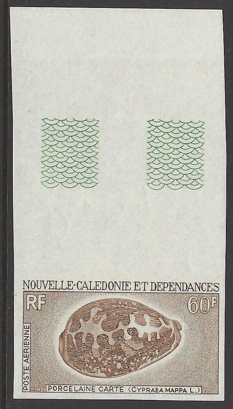 New Caledonia 1970 Shell Imperf VF MNH (C76)