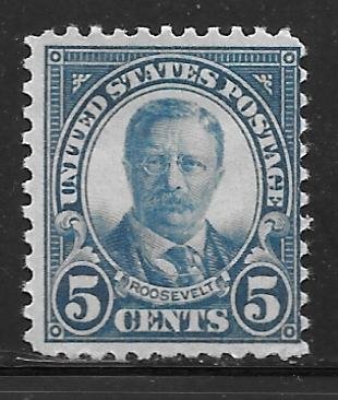 USA 637: 5c Roosevelt, MNH, F