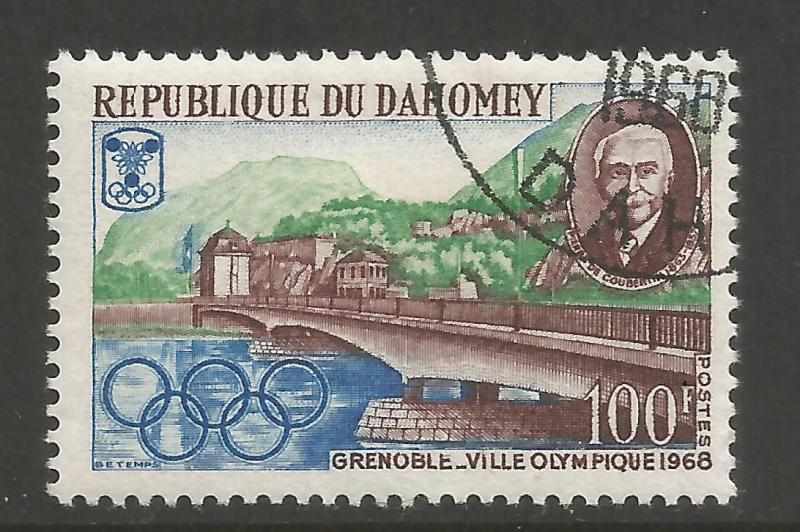 DAHOMEY 243 VFU OLYMPICS Z6758-3