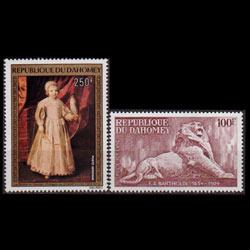 DAHOMEY 1974 - Scott# C233-4 Paintings Set of 2 NH