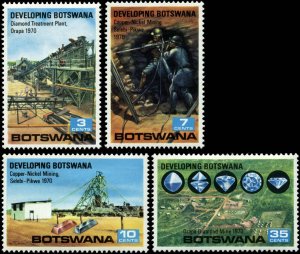 Botswana Scott #158 - #61 Complete Set of 4  Mint Hinged
