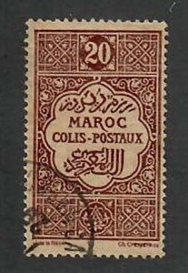 French Morocco; Scott Q3; 1917; Used