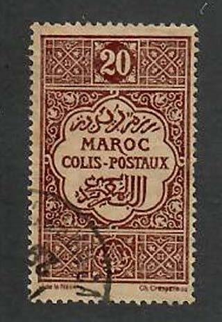 French Morocco; Scott Q3; 1917; Used