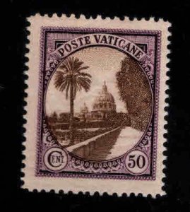 Vatican Scott 25 MH* stamp expect similar centering